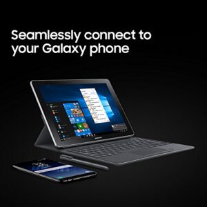 Samsung Galaxy Book 10.6” Windows 2-in-1 PC (Wi-Fi) Silver, 4GB RAM/128GB storage, SM-W620NZKAXAR