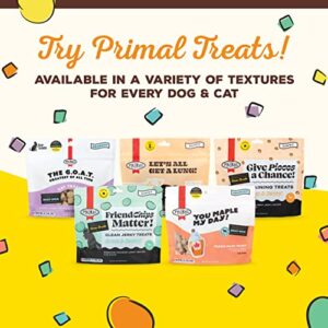 Primal Freeze Dried Cat Food Nuggets Duck, Complete & Balanced Scoop & Serve Healthy Grain Free Raw Cat Food, Crafted in The USA (14 oz)