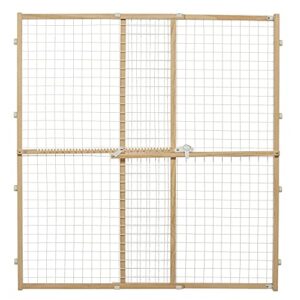 midwest homes for pets wire mesh pet safety gate, 44 inches tall & expands 29-50 inches wide, large