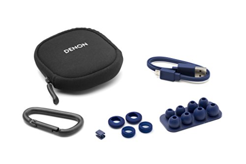 Denon AH-C160 Wireless Sport Headphones (Blue)