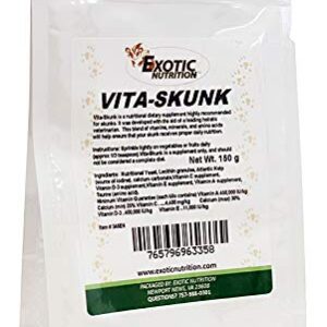 Vita-Skunk (5.2 oz.) - Nutritional Dietary Supplement - Made with Essential Vitamins, Minerals & Amino Acids - for Pet Skunks