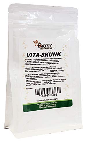 Vita-Skunk (5.2 oz.) - Nutritional Dietary Supplement - Made with Essential Vitamins, Minerals & Amino Acids - for Pet Skunks