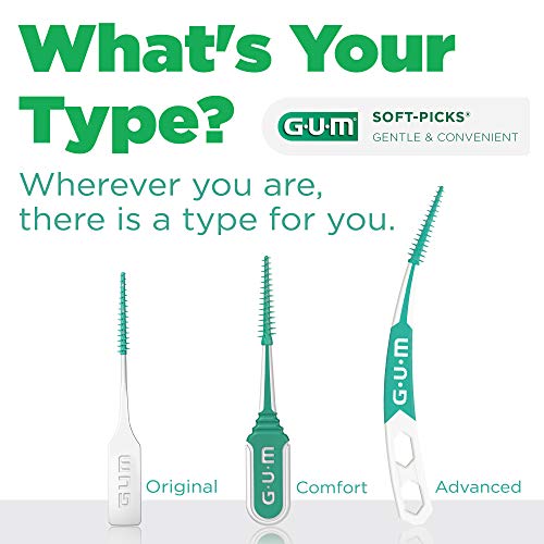 GUM - 6324A Soft-Picks Original Dental Picks, 320 Count
