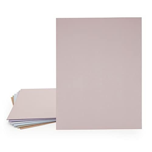 96 Sheets Shimmer Paper for Crafts, Scrapbooking, Invitations, Letter Size Stationery in 6 Pastel Colors (8.5 x 11 In)