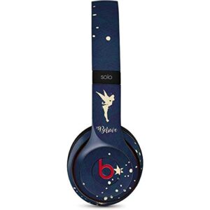 skinit decal audio skin compatible with beats solo 3 wireless - officially licensed disney tinker bell believe design