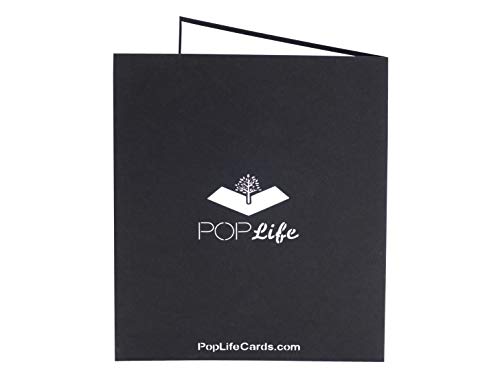 PopLife Grand Piano 3D Pop Up Card for All Occasions - Happy Birthday, Graduation, Father's Day, Mother's Day, Congratulations, Retirement, Thank You - Musicians, Teachers, Gift for Music Lovers