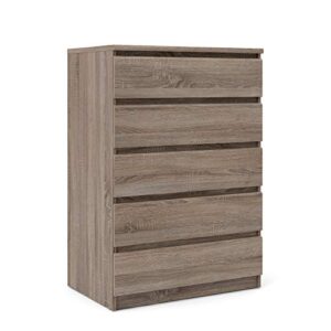 Tvilum Scottsdale 5 Drawer Chest, Truffle