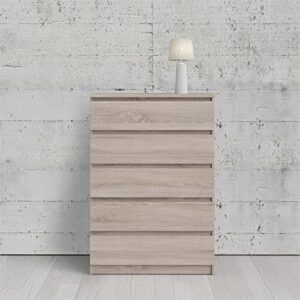 Tvilum Scottsdale 5 Drawer Chest, Truffle