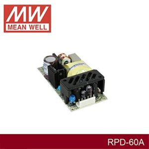 Medical 49W RPD-60A Meanwell AC-DC Dual Output RPD-60 Series MEAN WELL Switching Power Supply