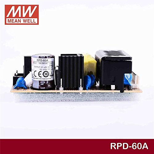 Medical 49W RPD-60A Meanwell AC-DC Dual Output RPD-60 Series MEAN WELL Switching Power Supply