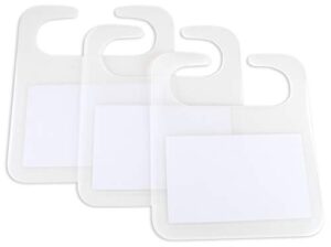 meori label set for foldable boxes small medium large & outdoor accessory, transparent
