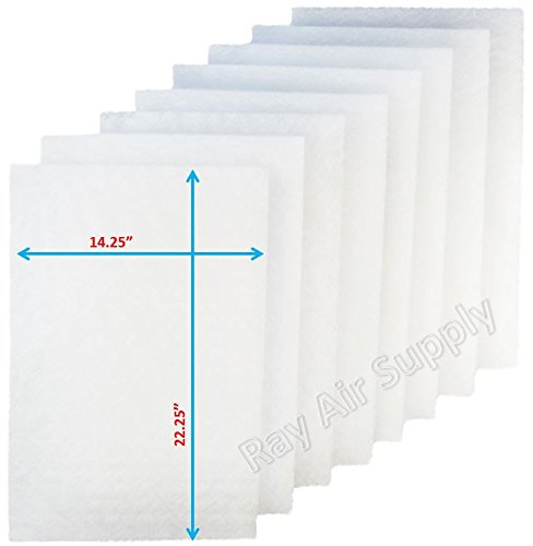 RAYAIR SUPPLY 16x25 Tappan EAC-1 Air Cleaner Replacement Filter Pads 16x25 Refills (4 Pack)