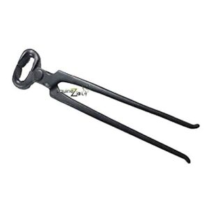 equinez tools hoof nipper 15" vanadium steel farrier tool in black forged track veterinary
