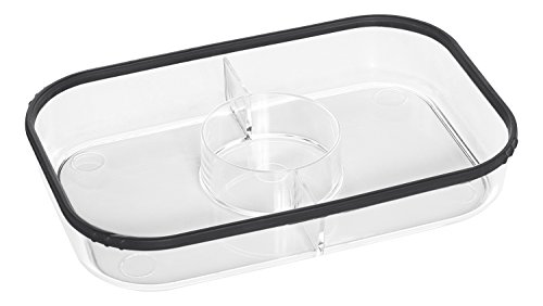 Rubbermaid Brilliance Food Storage Container, Salad and Snack Lunch Combo Kit, Clear, 9 Piece Set 1997843