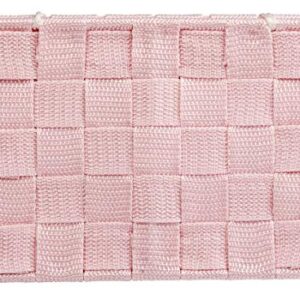 WENKO Storage Basket Adria with lid in Pink, PP, 19 x 14 x 10 cm