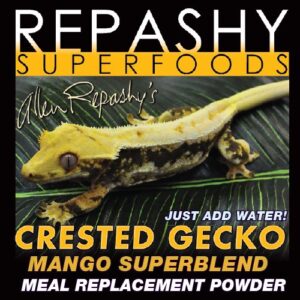 repashy crested gecko mrp diet - food 'mango' superblend 8 oz jar