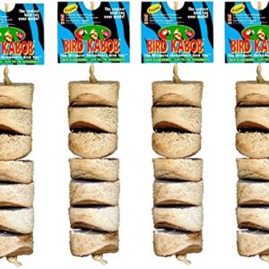 Wesco Pet Original Bird Kabob Shreddable Bird Toy (4 Pack)