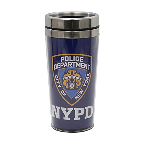 Collection of City Branded Beautifully Designed Travel Mugs (NYPD)