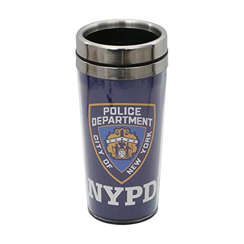 Collection of City Branded Beautifully Designed Travel Mugs (NYPD)