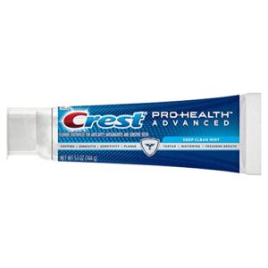 Crest Pro-Health Advanced Toothpaste, Deep Clean Mint 5.1 oz (Pack of 2)