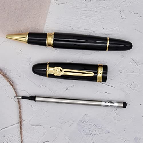 zoohot Jinhao 159 Black Rollerball Pen Heavy Big Pen 3 Pieces in 3 Colors