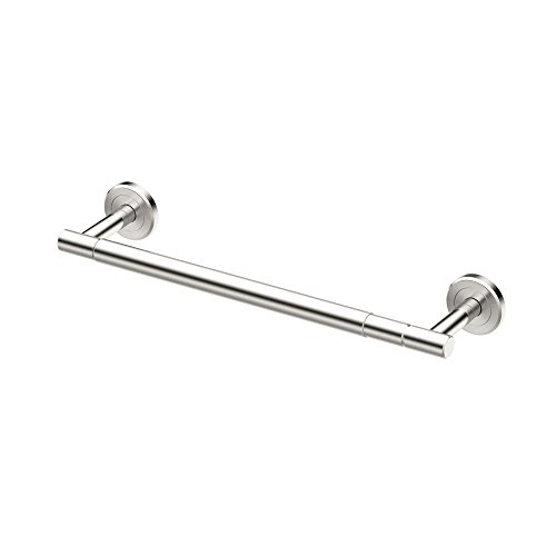 Gatco 1433SN Latitude II Paper Towel Holder, Satin Nickel