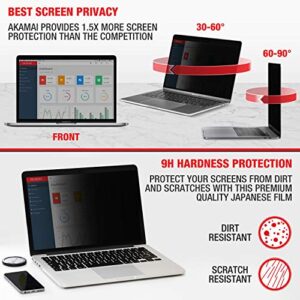 Akamai Office Products 13.3 Inch 2016 to Current MacBook Pro Magnetic Privacy Screen (16:10) - Display Security - Also Fits 2018 MacBook Air (Latest 13 inch MacBook Pro & 2018 MacBook Air)