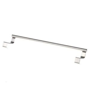 Fangfang Over-The-Cabinet Towel Bar,Brushed Stainless Steel Kitchen Cupboard Dish Towel Bar Holder