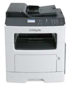 lexmark 35sc700 mx317dn compact all-in one monochrome laser printer, network ready, scan, copy, duplex printing and professional features,grey