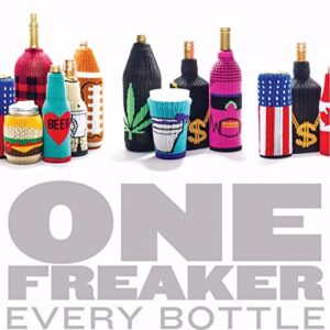 FREAKER Fits Every Bottle Can Beverage Insulator, Stops Bottle Sweat, Tupacca