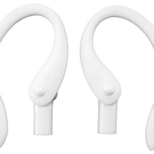 EARBUDi Earhooks Compatible with Apple AirPods | White