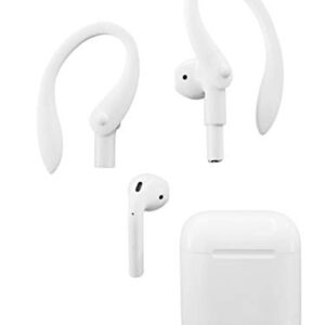 EARBUDi Earhooks Compatible with Apple AirPods | White