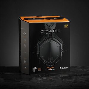 V-MODA Crossfade 2 Wireless Over-Ear Headphone - Matte Black