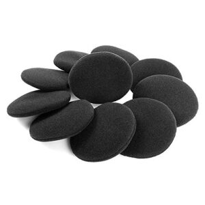 yunyiyi 5 pairs replacement foam ear pads earpads sponge cushion cups cover compatible with logitech h600 h330 h340 headphones headset earphone
