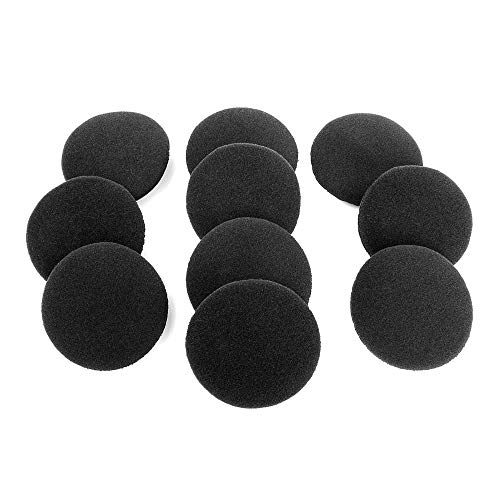 YunYiYi 5 Pairs Replacement Foam Ear Pads Earpads Sponge Cushion Cups Cover Compatible with Logitech H600 H330 H340 Headphones Headset Earphone