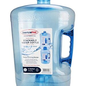 American Made Water Bottle, 3-Gallon, Blue (3-Gallon)