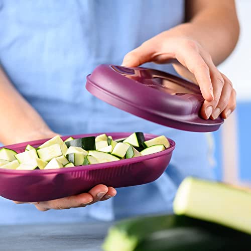 Tupperware Microwave Breakfast Maker Set in Rhubarb