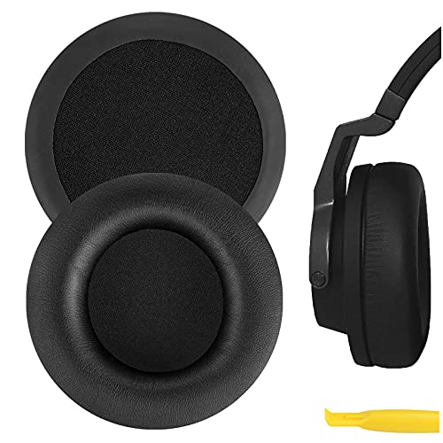 Geekria QuickFit Replacement Ear Pads for AKG K540, K545, K275, K267, K182, K167, K175, K245 Headphones Ear Cushions, Headset Earpads, Ear Cups Cover Repair Parts (Black)