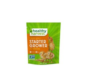 healthy harvest n1039c5 1 piece 22-percent chick starter grower crumbles for poultry, 5 lb