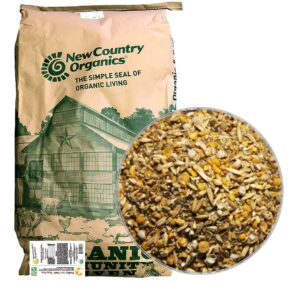new country organics soy-free, corn-free, layer feed for laying hens, 25 lbs