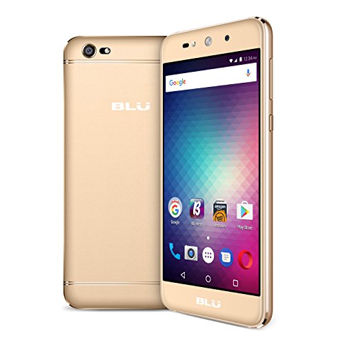 BLU Studio Selfie 3 -GSM Unlocked Smartphone -Gold