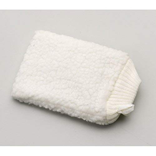 EquiEssentials Fleece Wipe Applicator Mitt White