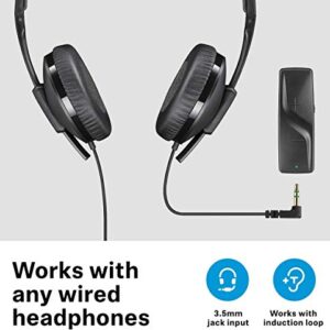 Sennheiser Flex 5000 Digital Wireless Headphone for TV Listening - Black