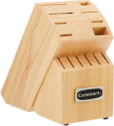 Cuisinart 15-Piece Knife Block Set, Triple Rivet Collection, Black, C77BTR-15P