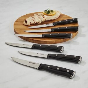 Cuisinart 15-Piece Knife Block Set, Triple Rivet Collection, Black, C77BTR-15P