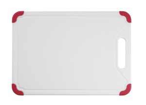 cuisinart cpb-13wr 13" board with red trim, white