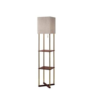 adesso 3183-21 harrison shelf floor lamp