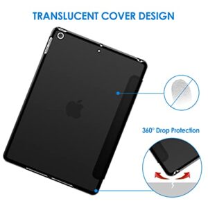 JETech Case for iPad (9.7-Inch, 2018/2017 Model, 6th/5th Generation), Smart Cover Auto Wake/Sleep, Black