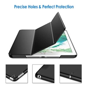 JETech Case for iPad (9.7-Inch, 2018/2017 Model, 6th/5th Generation), Smart Cover Auto Wake/Sleep, Black