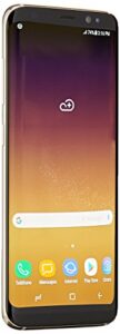 samsung galaxy s8 64gb unlocked phone - international version (maple gold)